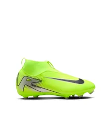 Crampons de football Enfant JR ZOOM SUPERFLY 10 ACAD FGMG Vert
