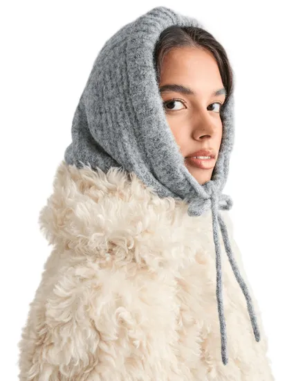 Cagoule Femme NAMBI BALACLAVA Gris Clair