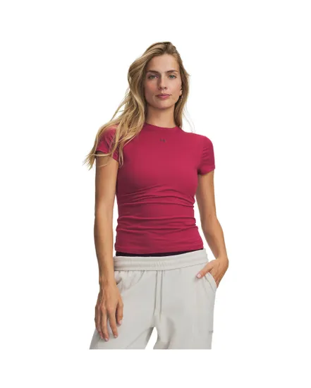 T-shirt Femme MOTION FITTED SS Rouge
