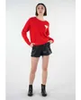 Pull Femme ADONIS PU W Rouge