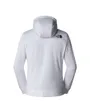 Veste zip à capuche Homme M MA FZ FLEECE Blanc