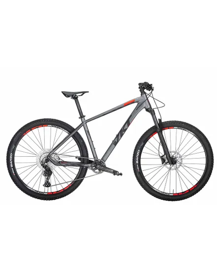 VTT semi rigide Homme ARROW 2.0 1X11V Noir/Argent/Rouge