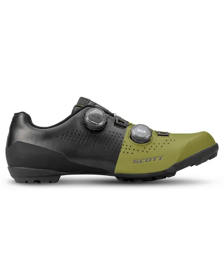 Chaussures Gravel Unisexe GRAVEL TUNED Noir/Vert