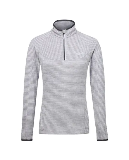 Haut col zip Femme Wmns Yonder Blanc