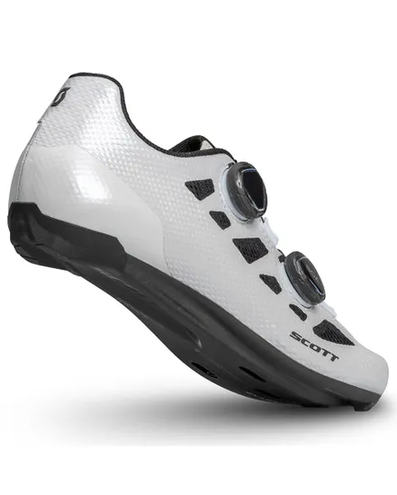 Chaussures De Vélo De Route Scott Road Vertec Femme - Blanc/Noir - Modèle 2025