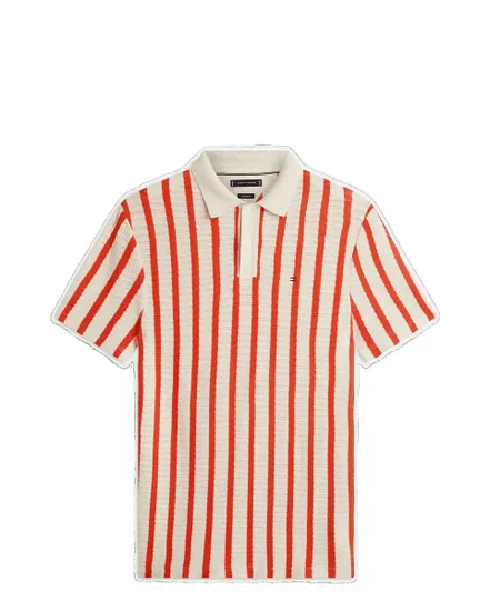 Polos Homme Open Knit Relaxed Fit Polo