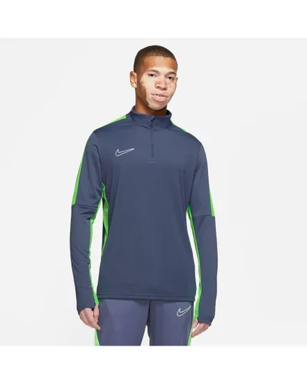 Survetement Homme Nike Dri-Fit Noir et Bleu - Football - Manches longues -  Respirant