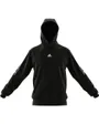 Sweat a capuche manches longues Homme M BL HD Noir