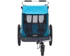 Remorque pour enfant 2 places COASTER XT Bleu