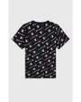 T-shirt manches courtes Enfant CREWNECK T-SHIRT Noir