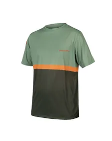T-shirt manches courtes Homme SINGLETRACK CORE II Orange