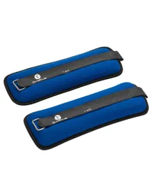 POIDS BANDE LESTEE NEOPRENE 1 KG X2 Bleu