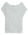 T-Shirt Femme Salsa Dentelle Blanc