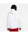 Sweat à capuche manches longues Homme M NSW SI PO HOODIE FLC BB Blanc