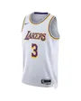 Maillot de basketball Homme LAL MNK DF SWGMN JSY ASC 22 Blanc