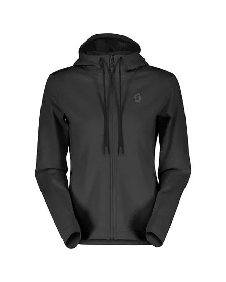 Sweat à capuche Femme TECH ZIP HOODY Noir