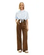 Chemise Femme Tie Front Linen Shirt