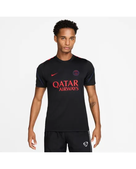Maillot de football Homme PSG M NK DF STRK SS TOP K Noir