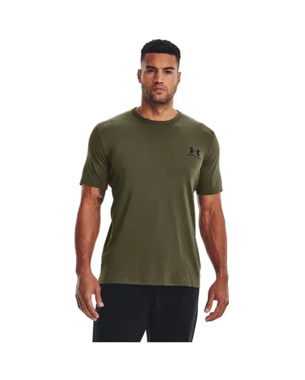 T-Shirt MC Homme UA M SPORTSTYLE LC SS Vert