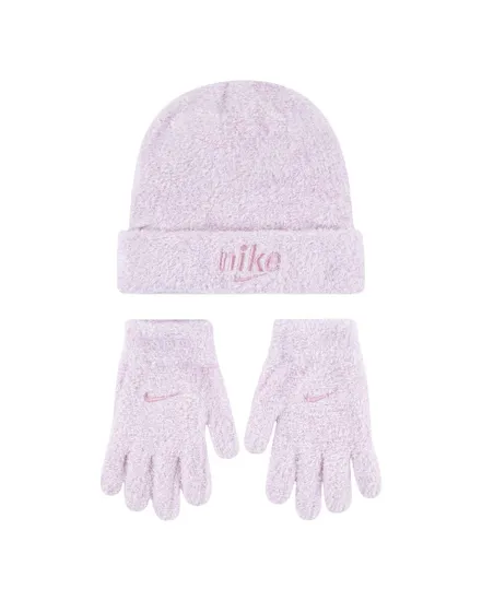 Coffret Enfant COZY BEANIE AND GLOVE SET Rose