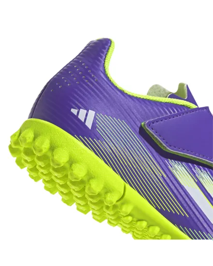 Crampons de football Homme F50 CLUB VEL TF J Violet