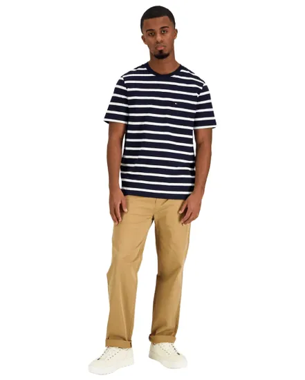 T-Shirt Homme Ess Reg Fit Stripe Pocket Tee