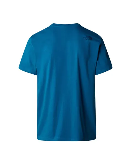 T-shirt Homme M S/S MOUNTAIN LINE TEE Bleu