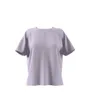 T-shirt de fitness manches courtes Femme YGA ST O T Violet