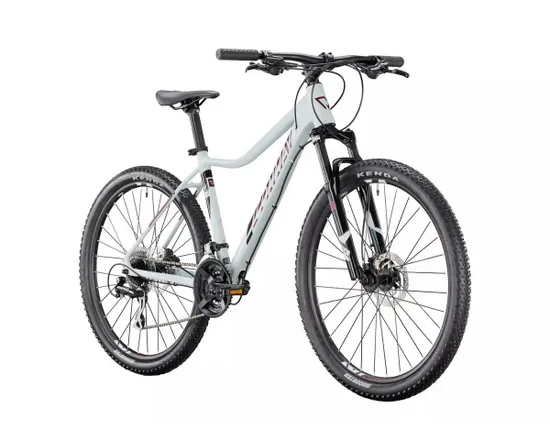 VTT semi rigide Femme ML 4.7 Gris/Bordeaux