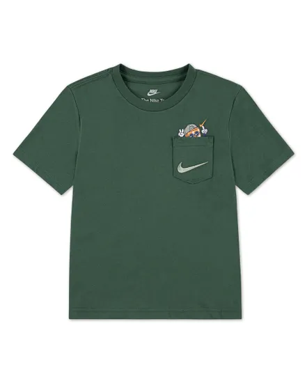 T-shirt Jeune enfant NKB PEACE BOXY SS TEE Vert