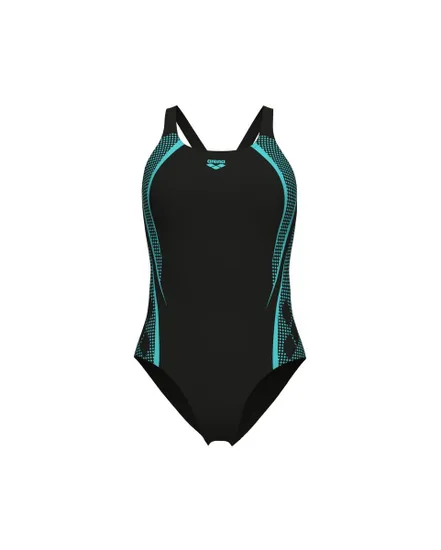 Maillot de bain Femme WOMEN S SWIM PRO BACK GRAPHIC Noir