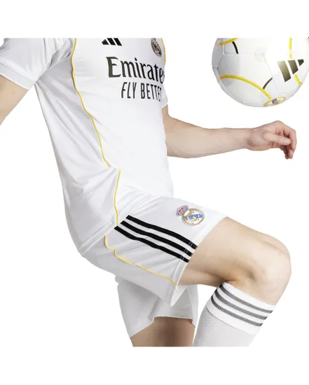 Short de football Homme REAL H SHO Blanc