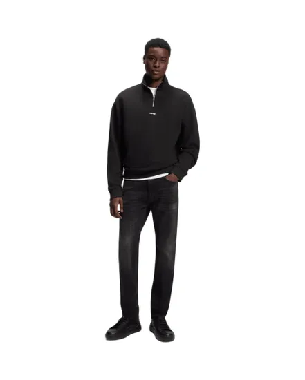 Pull col zippé Homme DURTY244 Noir