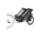 Remorque pour enfant 2 places CHARIOT CROSS G3 Khaki