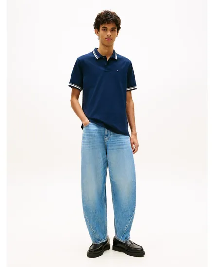 Polo Homme TJM REG TIPPED POLO Bleu