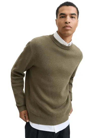 Pull Homme JPRBLAMILANO Stitch Knit Crew Neck SN