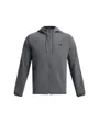 Veste à capuche Homme UA STRETCH WOVEN WINDBREAKER Gris