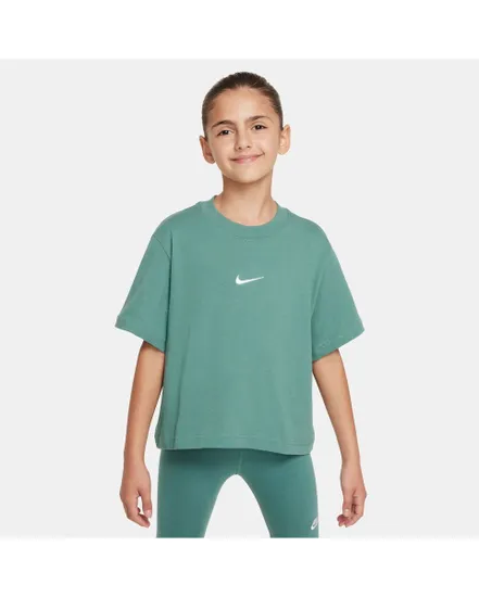 T-shirt Enfant G NSW TEE ESSNTL SS BOXY Vert