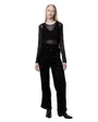 Legging Femme PCKAM HW WIDE PANT JRS NOOS BC