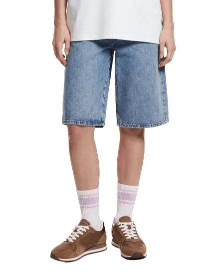 Short Jean Femme Skater Denim Mi-Haute