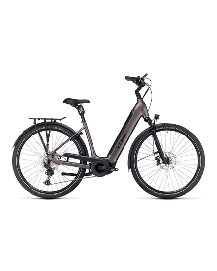 Vélo électrique urbain Unisexe SUPREME SPORT HYBRID SLX 625 Marron