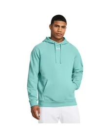 Sweat à capuche Homme UA RIVAL FLEECE HOODIE Bleu