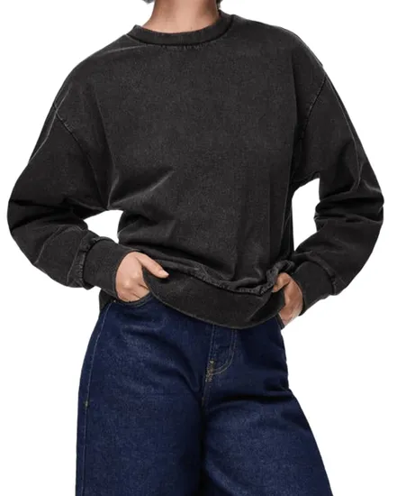 Sweat Femme PCCHILLI LS Washed Loose
