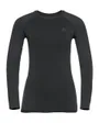 T-shirt manches longues Femme PERFORMANCE WARM ECO Noir