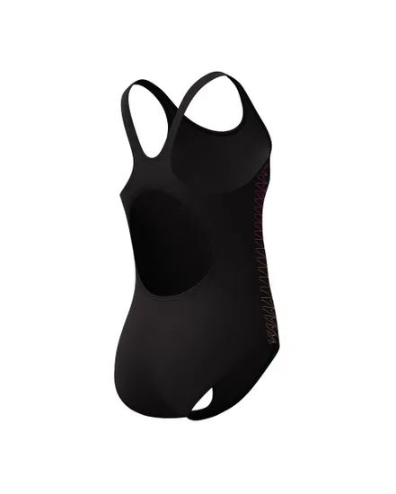 Maillot de bain Fille ECO PLACEM MUSCLEB BLA/ORA Noir