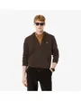 Sweat zip à capuche Homme MEN S FLEECE Marron