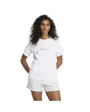 T-shirt Femme W C HOL MET T Blanc