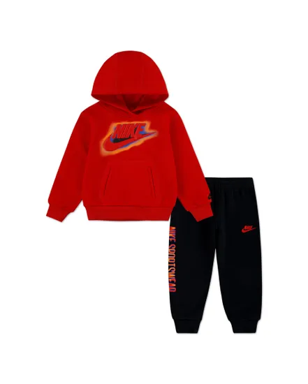 Ensemble de survetement Jeune enfant NKB B NSW GWM LT WT FLC HOODED Noir