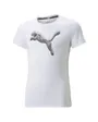 T-shirt manches courtes Enfant G ALPHA TEE G Blanc