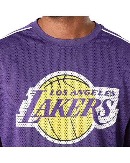 T-shirt Homme NBA Piping Mesh Lakers